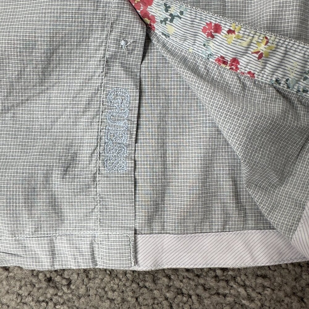 Guess Embroidered Men's Shirt - NWT - 100% Cotton - Western - Illusion Blue - Picture 9 of 13
